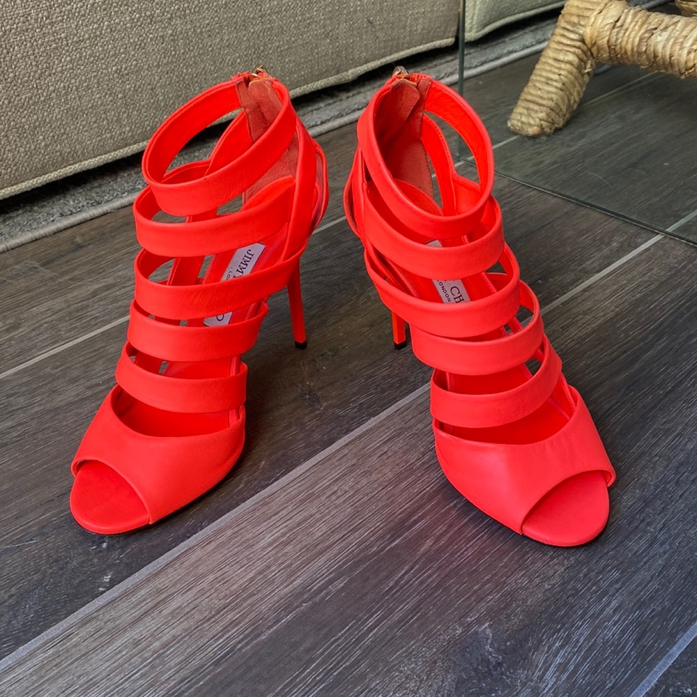 Jimmy Choo Dame caged heels